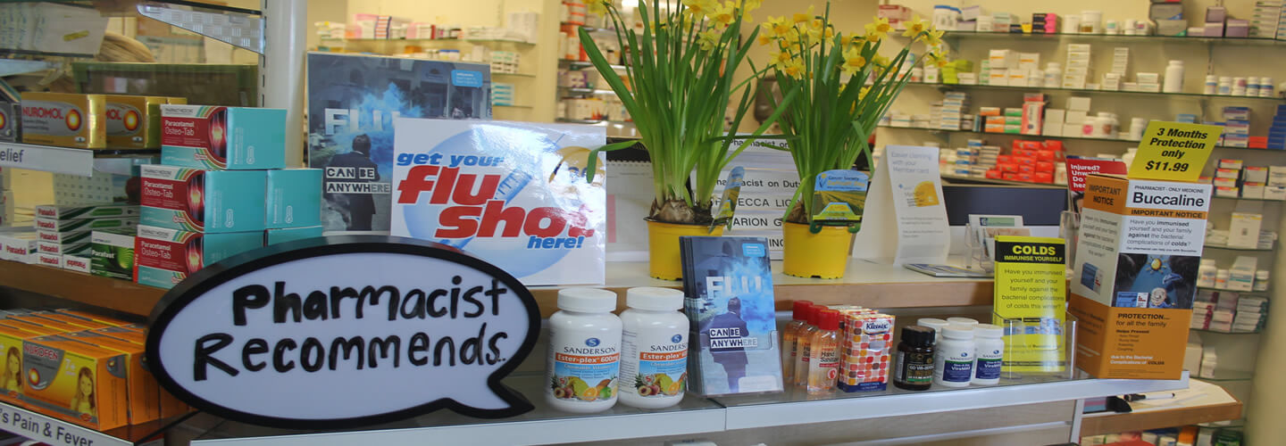 Pharmacist Recommended Products Section At Wairau Pharamcy